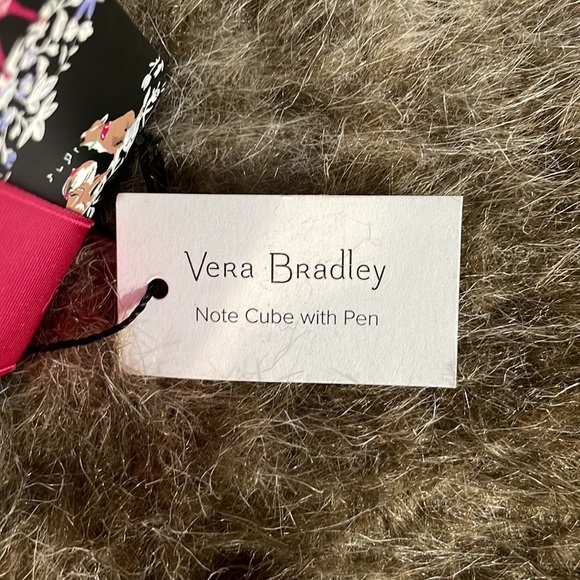NWT Vera Bradley Note Cube with Pen - Merry Mischief - Picture 7 of 10
